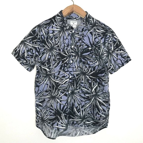 Quiksilver Other - Quiksilver Modern Fit Button Up Shirt Tropical L